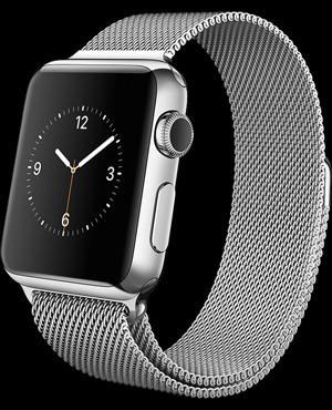 Apple Watch with Milanese Loop