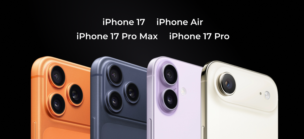 iPhone 17 Pro Max, iPhone 17 Pro, iPhone 17, iPhone Air